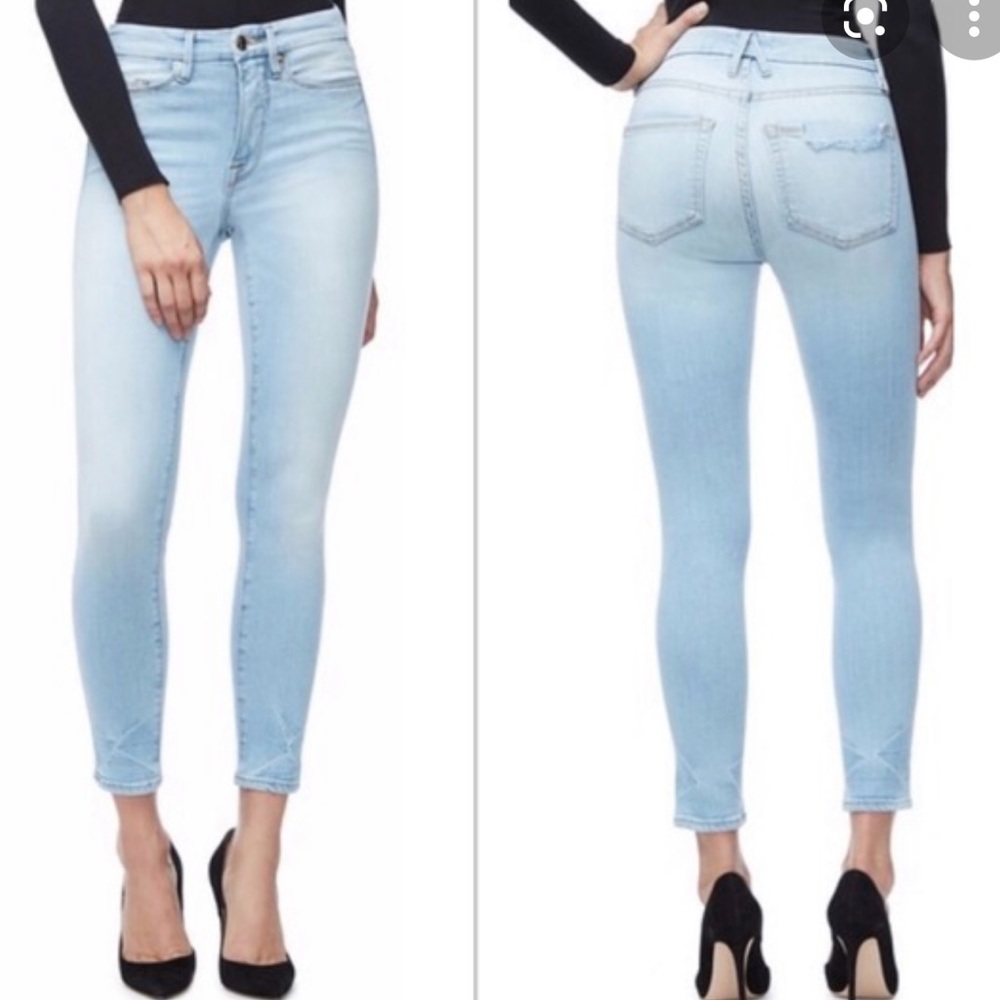 Good American Good Waist Crop NWT